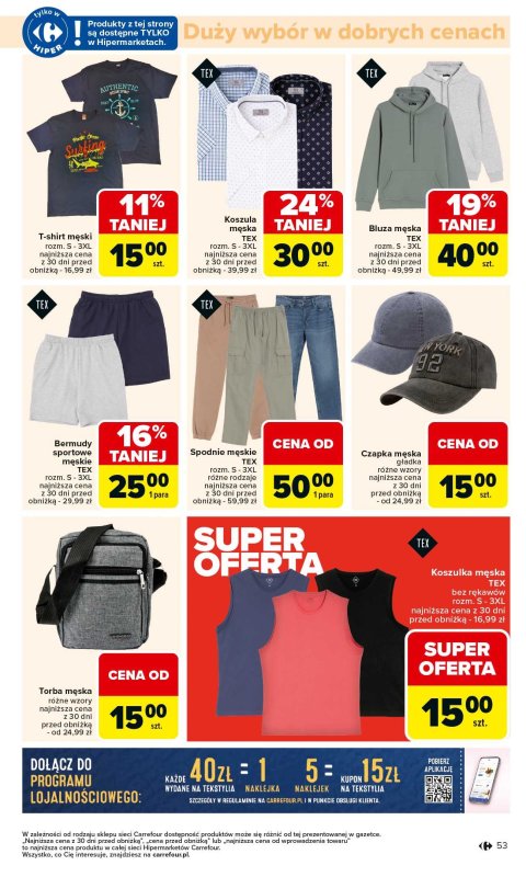 Carrefour - gazetka promocyjna Gazetka Carrefour od poniedziałku  do niedzieli 29.06 - strona 55