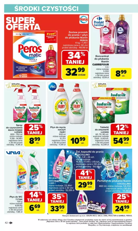 Carrefour - gazetka promocyjna Gazetka Carrefour od poniedziałku od poniedziałku 23.06 do niedzieli 29.06 - strona 44