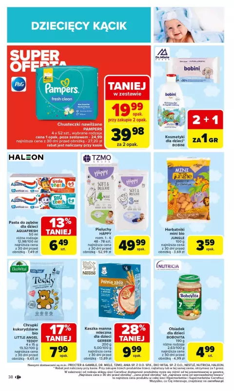 Carrefour - gazetka promocyjna Gazetka Carrefour od poniedziałku  do niedzieli 29.06 - strona 40