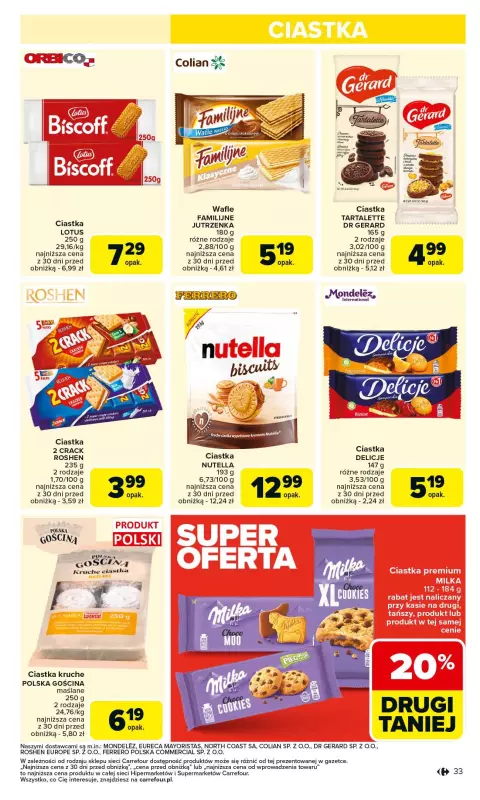 Carrefour - gazetka promocyjna Gazetka Carrefour od poniedziałku od poniedziałku 23.06 do niedzieli 29.06 - strona 35