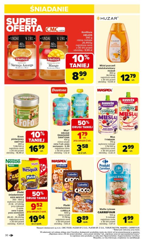 Carrefour - gazetka promocyjna Gazetka Carrefour od poniedziałku  do niedzieli 29.06 - strona 32