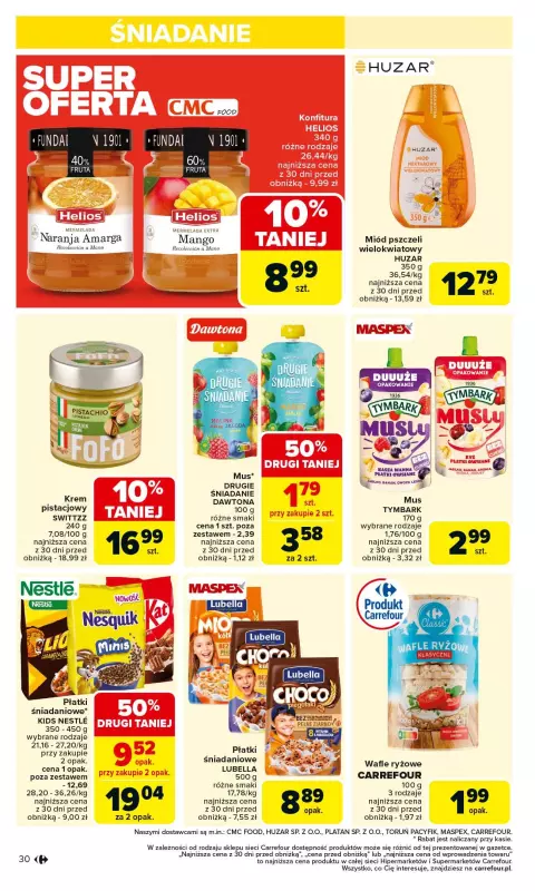 Carrefour - gazetka promocyjna Gazetka Carrefour od poniedziałku  do niedzieli 29.06 - strona 32