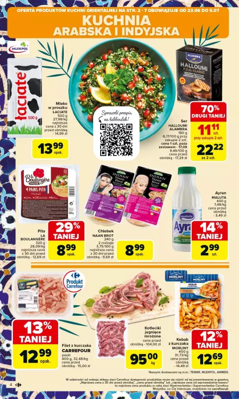 Carrefour - gazetka promocyjna Gazetka Carrefour od poniedziałku  do niedzieli 29.06 - strona 6