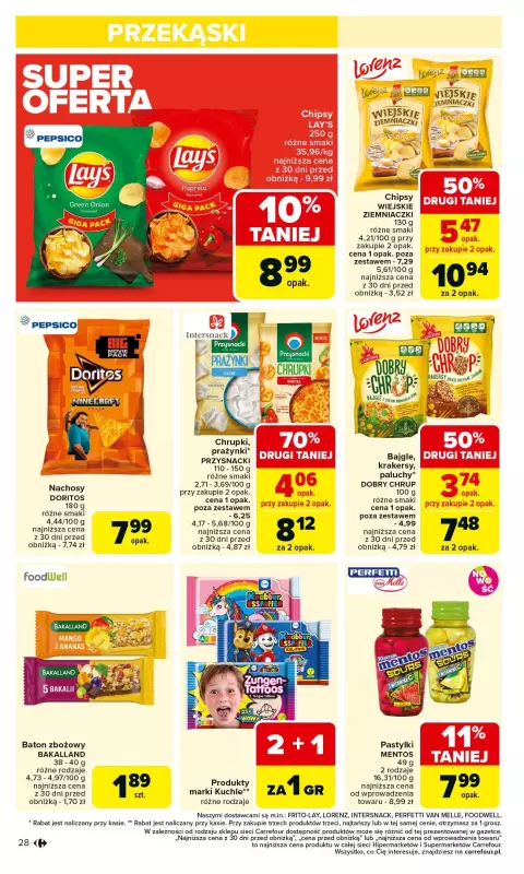Carrefour - gazetka promocyjna Gazetka Carrefour od poniedziałku  do niedzieli 29.06 - strona 30