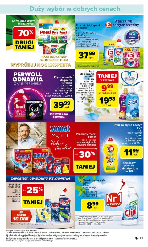 Carrefour - gazetka promocyjna Gazetka Carrefour od poniedziałku  do niedzieli 29.06 - strona 45