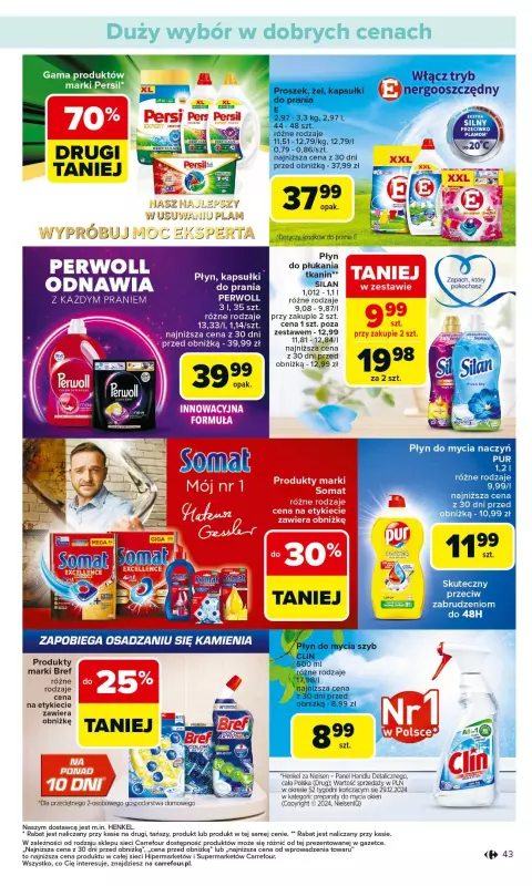 Carrefour - gazetka promocyjna Gazetka Carrefour od poniedziałku  do niedzieli 29.06 - strona 45