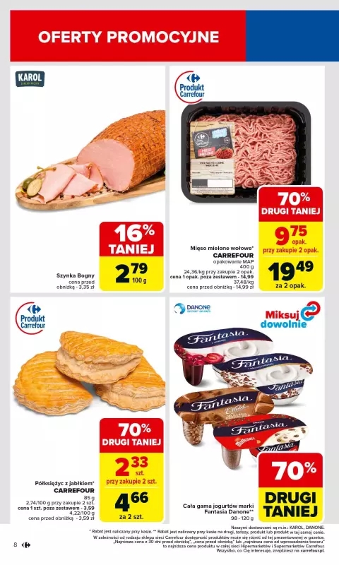 Carrefour - gazetka promocyjna Gazetka Carrefour od poniedziałku  do niedzieli 29.06 - strona 10