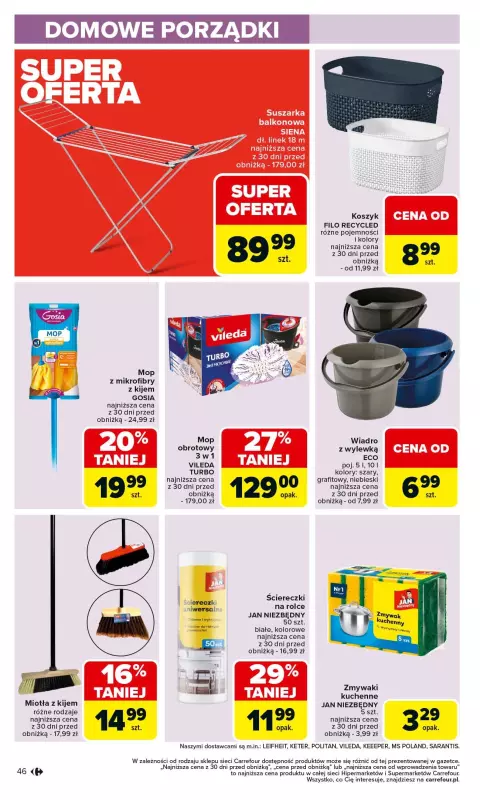 Carrefour - gazetka promocyjna Gazetka Carrefour od poniedziałku od poniedziałku 23.06 do niedzieli 29.06 - strona 48