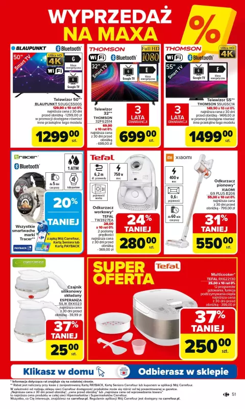 Carrefour - gazetka promocyjna Gazetka Carrefour od poniedziałku od poniedziałku 23.06 do niedzieli 29.06 - strona 53