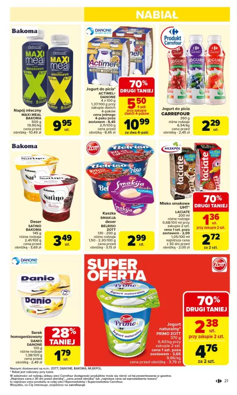 Carrefour - gazetka promocyjna Gazetka Carrefour od poniedziałku  do niedzieli 29.06 - strona 23