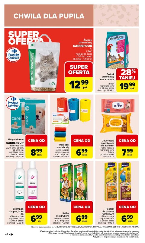 Carrefour - gazetka promocyjna Gazetka Carrefour od poniedziałku  do niedzieli 29.06 - strona 46