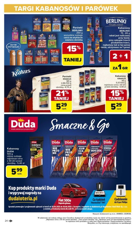 Carrefour - gazetka promocyjna Gazetka Carrefour od poniedziałku  do niedzieli 29.06 - strona 26