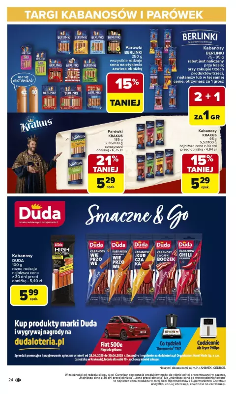 Carrefour - gazetka promocyjna Gazetka Carrefour od poniedziałku  do niedzieli 29.06 - strona 26
