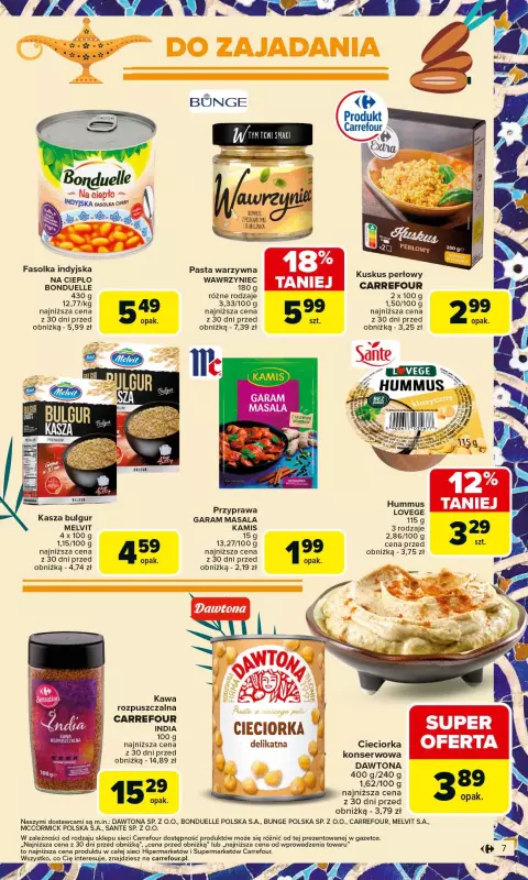 Carrefour - gazetka promocyjna Gazetka Smaki świata od poniedziałku 23.06 do soboty 05.07 - strona 7