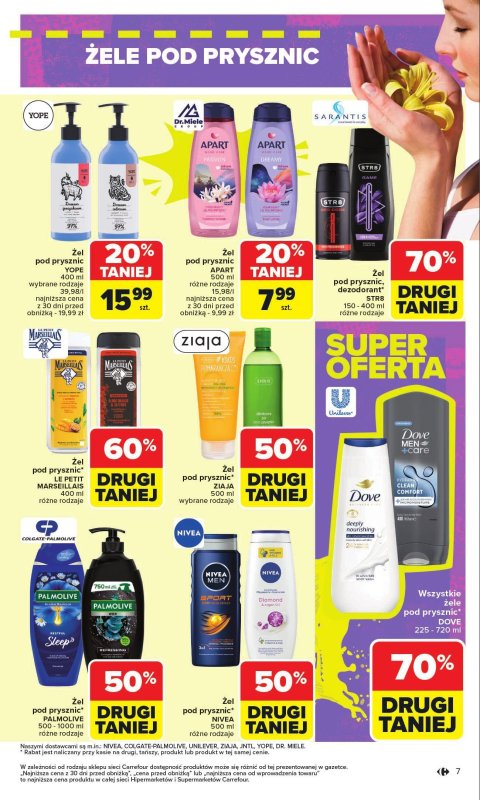 Carrefour - gazetka promocyjna Gazetka Podobać się sobie  do soboty 05.07 - strona 7