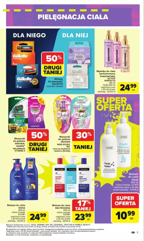 Carrefour - gazetka promocyjna Gazetka Podobać się sobie   - strona 3