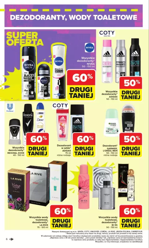 Carrefour - gazetka promocyjna Gazetka Podobać się sobie  do soboty 05.07 - strona 6