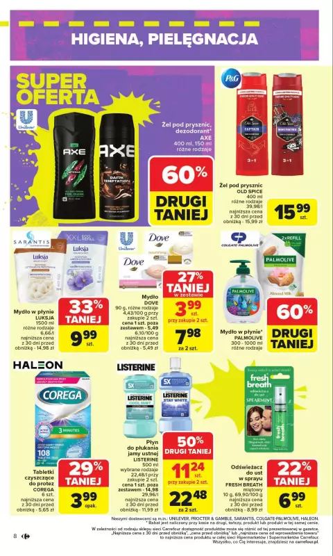 Carrefour - gazetka promocyjna Gazetka Podobać się sobie  do soboty 05.07 - strona 8