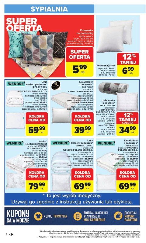 Carrefour - gazetka promocyjna Gazetka Łap super okazje!  do soboty 12.07 - strona 2