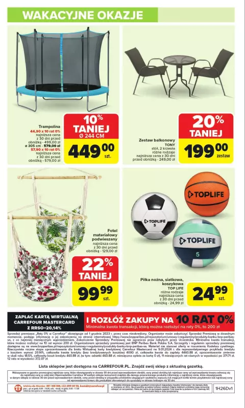 Carrefour - gazetka promocyjna Gazetka Łap super okazje!  do soboty 12.07 - strona 14