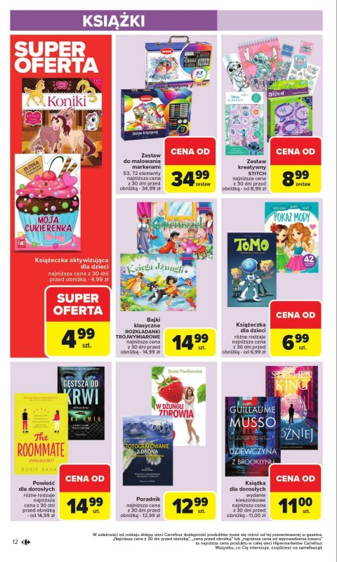 Carrefour - gazetka promocyjna Gazetka Łap super okazje!  do soboty 12.07 - strona 12