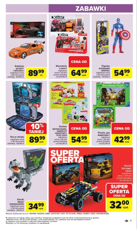 Carrefour - gazetka promocyjna Gazetka Łap super okazje!  do soboty 12.07 - strona 11