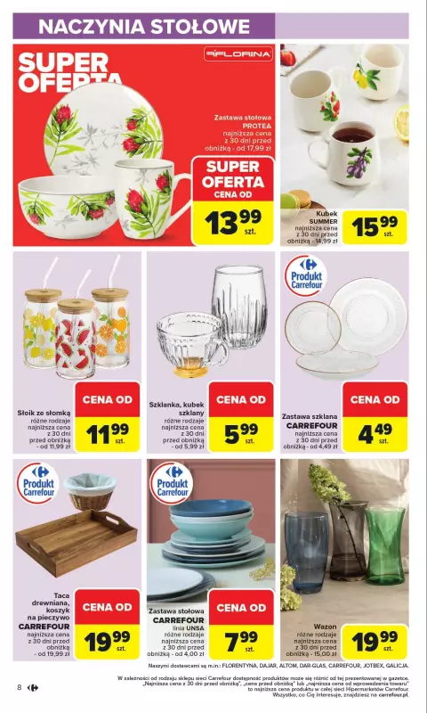 Carrefour - gazetka promocyjna Gazetka Łap super okazje! od poniedziałku 23.06 do soboty 12.07 - strona 8