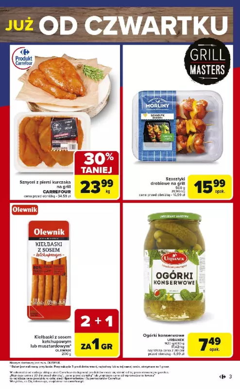Carrefour - gazetka promocyjna Weekend promek już od czwartku od czwartku 26.06 do niedzieli 29.06 - strona 3
