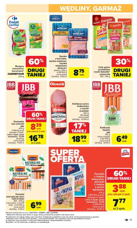 Carrefour - gazetka promocyjna Gazetka Carrefour od poniedziałku  do soboty 05.07 - strona 17