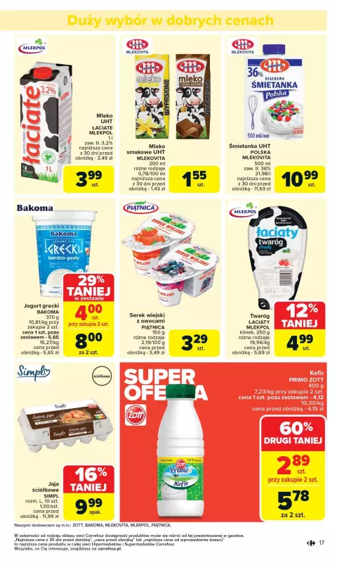 Carrefour - gazetka promocyjna Gazetka Carrefour od poniedziałku od poniedziałku 30.06 do soboty 05.07 - strona 19