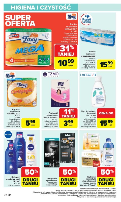 Carrefour - gazetka promocyjna Gazetka Carrefour od poniedziałku  do soboty 05.07 - strona 30