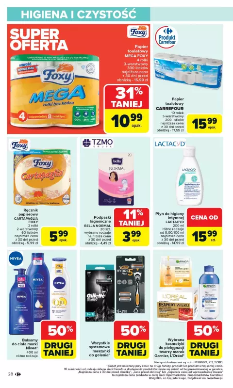 Carrefour - gazetka promocyjna Gazetka Carrefour od poniedziałku  do soboty 05.07 - strona 30