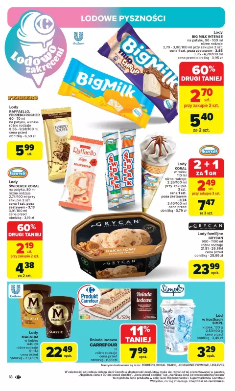 Carrefour - gazetka promocyjna Gazetka Carrefour od poniedziałku  do soboty 05.07 - strona 20
