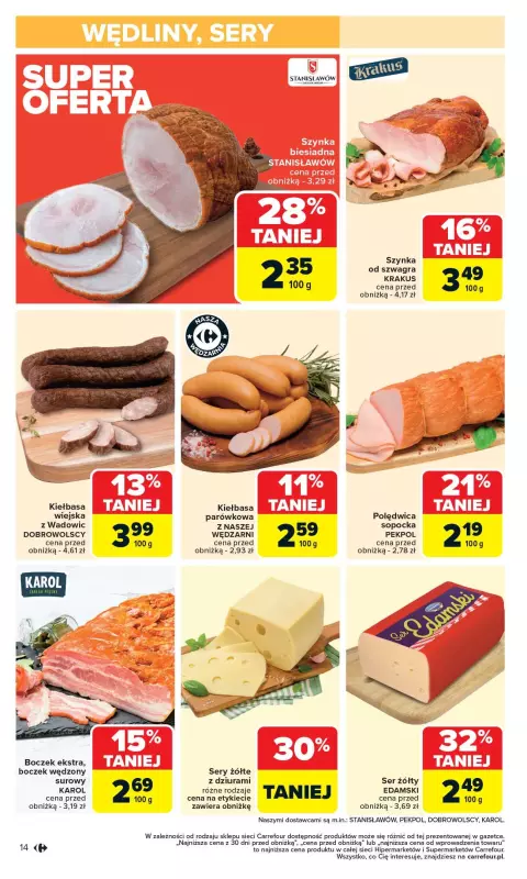 Carrefour - gazetka promocyjna Gazetka Carrefour od poniedziałku od poniedziałku 30.06 do soboty 05.07 - strona 16