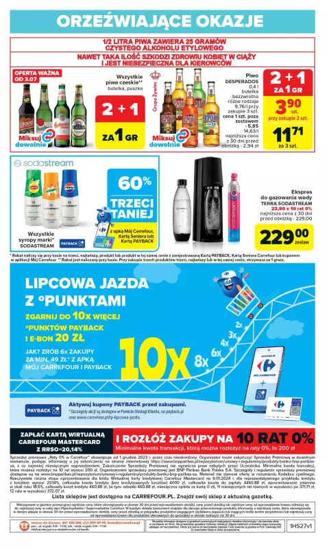 Carrefour - gazetka promocyjna Gazetka Carrefour od poniedziałku  do soboty 05.07 - strona 42