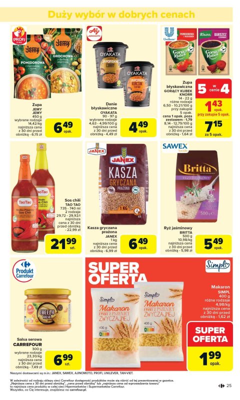 Carrefour - gazetka promocyjna Gazetka Carrefour od poniedziałku  do soboty 05.07 - strona 27