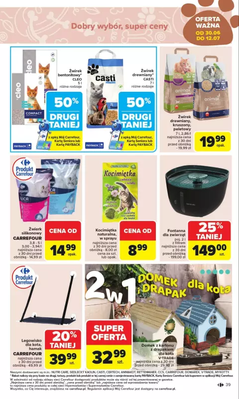 Carrefour - gazetka promocyjna Gazetka Carrefour od poniedziałku  do soboty 05.07 - strona 41