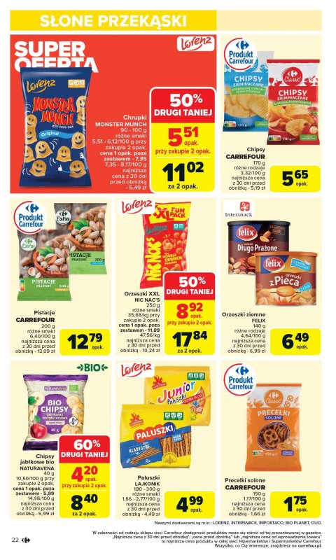 Carrefour - gazetka promocyjna Gazetka Carrefour od poniedziałku  do soboty 05.07 - strona 24