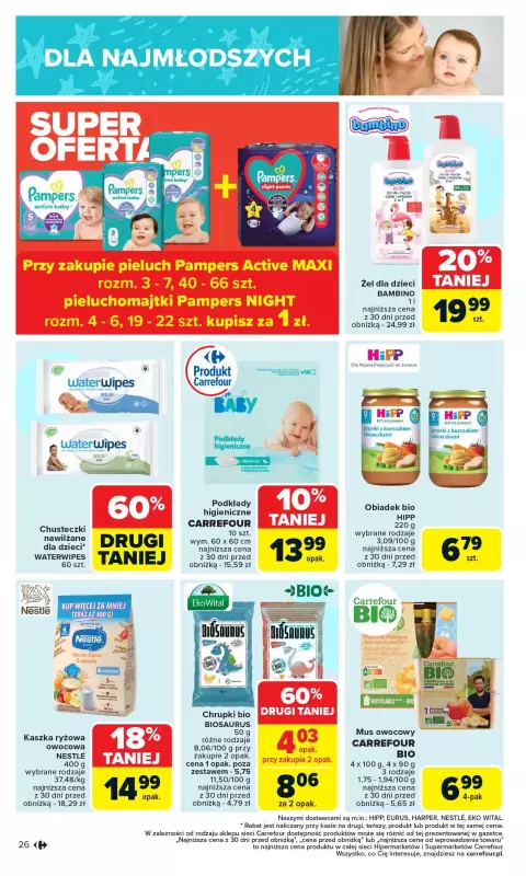 Carrefour - gazetka promocyjna Gazetka Carrefour od poniedziałku od poniedziałku 30.06 do soboty 05.07 - strona 28