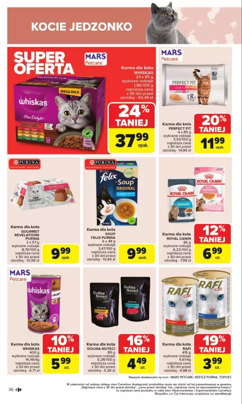 Carrefour - gazetka promocyjna Gazetka Carrefour od poniedziałku  do soboty 05.07 - strona 38
