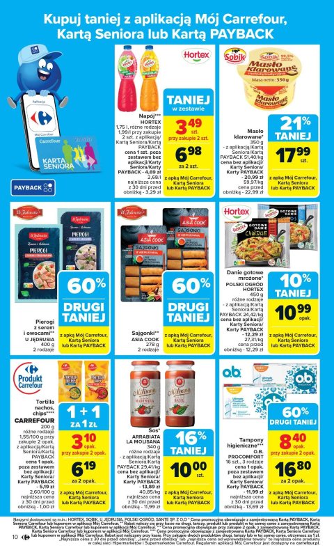 Carrefour - gazetka promocyjna Gazetka Carrefour od poniedziałku  do soboty 05.07 - strona 12