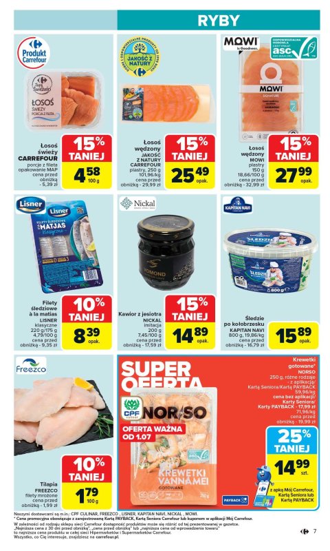 Carrefour - gazetka promocyjna Gazetka Carrefour od poniedziałku  do soboty 05.07 - strona 9