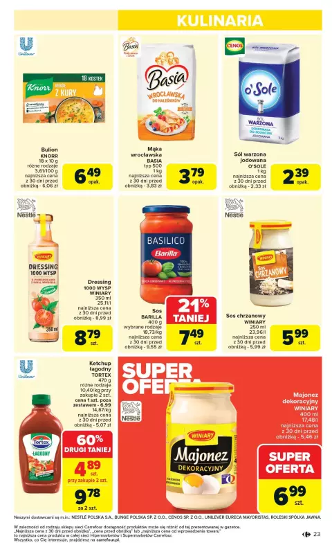 Carrefour - gazetka promocyjna Gazetka Carrefour od poniedziałku  do soboty 05.07 - strona 25