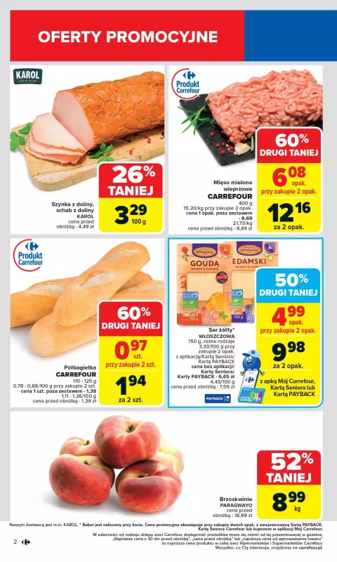 Carrefour - gazetka promocyjna Gazetka Carrefour od poniedziałku od poniedziałku 30.06 do soboty 05.07 - strona 4