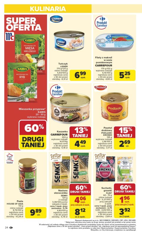 Carrefour - gazetka promocyjna Gazetka Carrefour od poniedziałku  do soboty 05.07 - strona 26