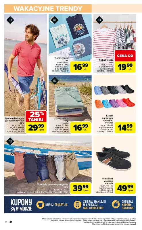 Carrefour - gazetka promocyjna Gazetka Łap super okazje od czwartku  do środy 16.07 - strona 14