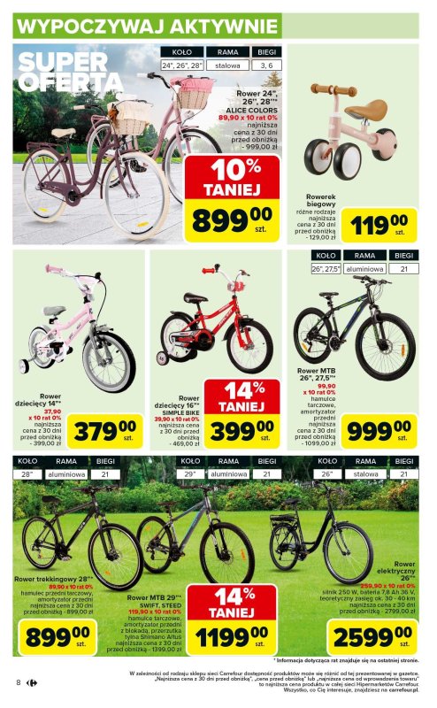 Carrefour - gazetka promocyjna Gazetka Łap super okazje od czwartku  do środy 16.07 - strona 8