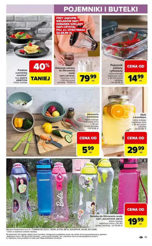 Carrefour - gazetka promocyjna Gazetka Łap super okazje od czwartku  do środy 16.07 - strona 19