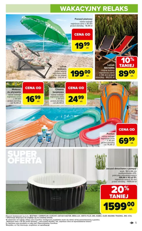 Carrefour - gazetka promocyjna Gazetka Łap super okazje od czwartku 03.07 do środy 16.07 - strona 5
