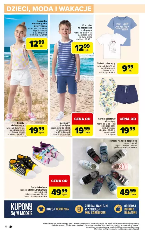 Carrefour - gazetka promocyjna Gazetka Łap super okazje od czwartku  do środy 16.07 - strona 16